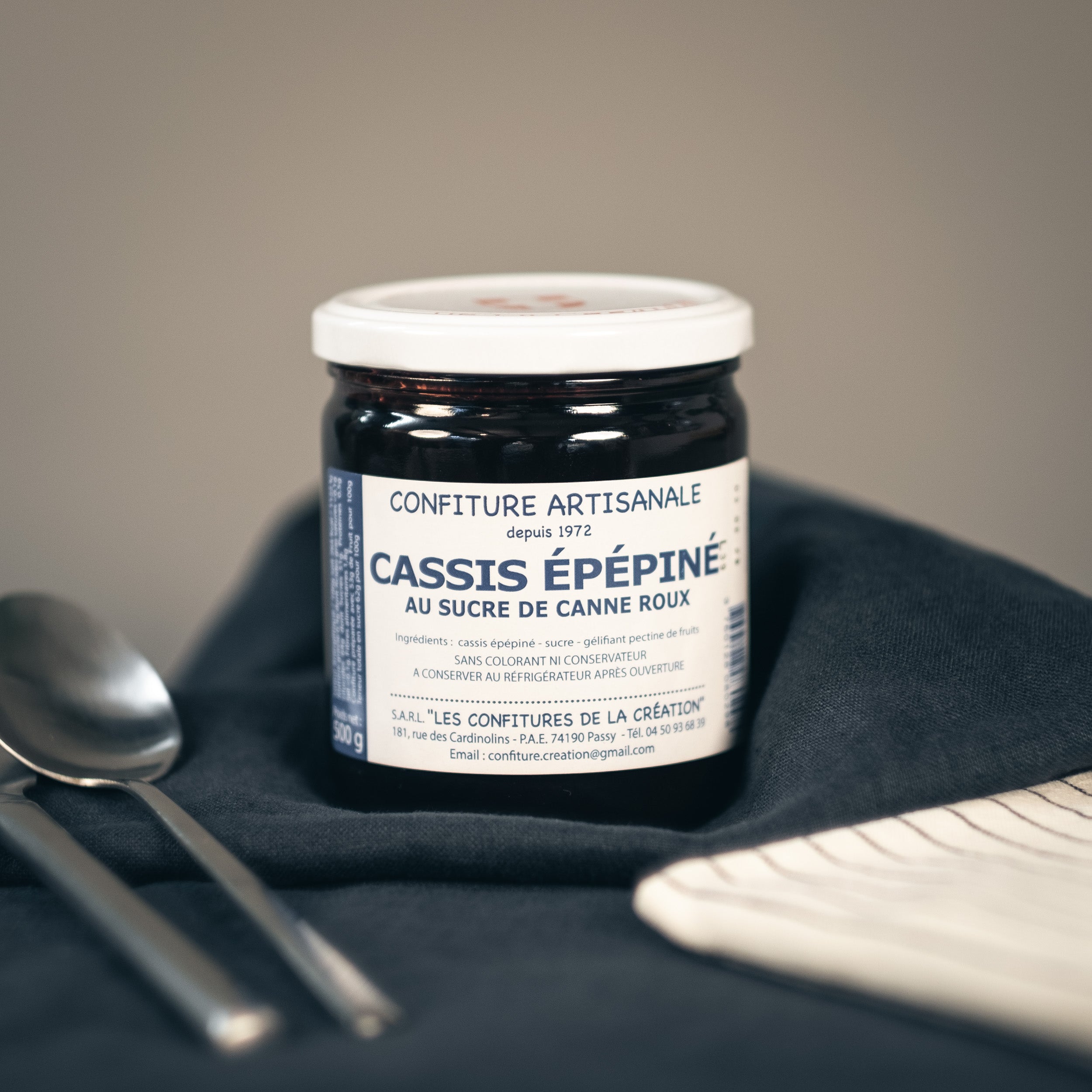 Confiture Cassis Épépinée