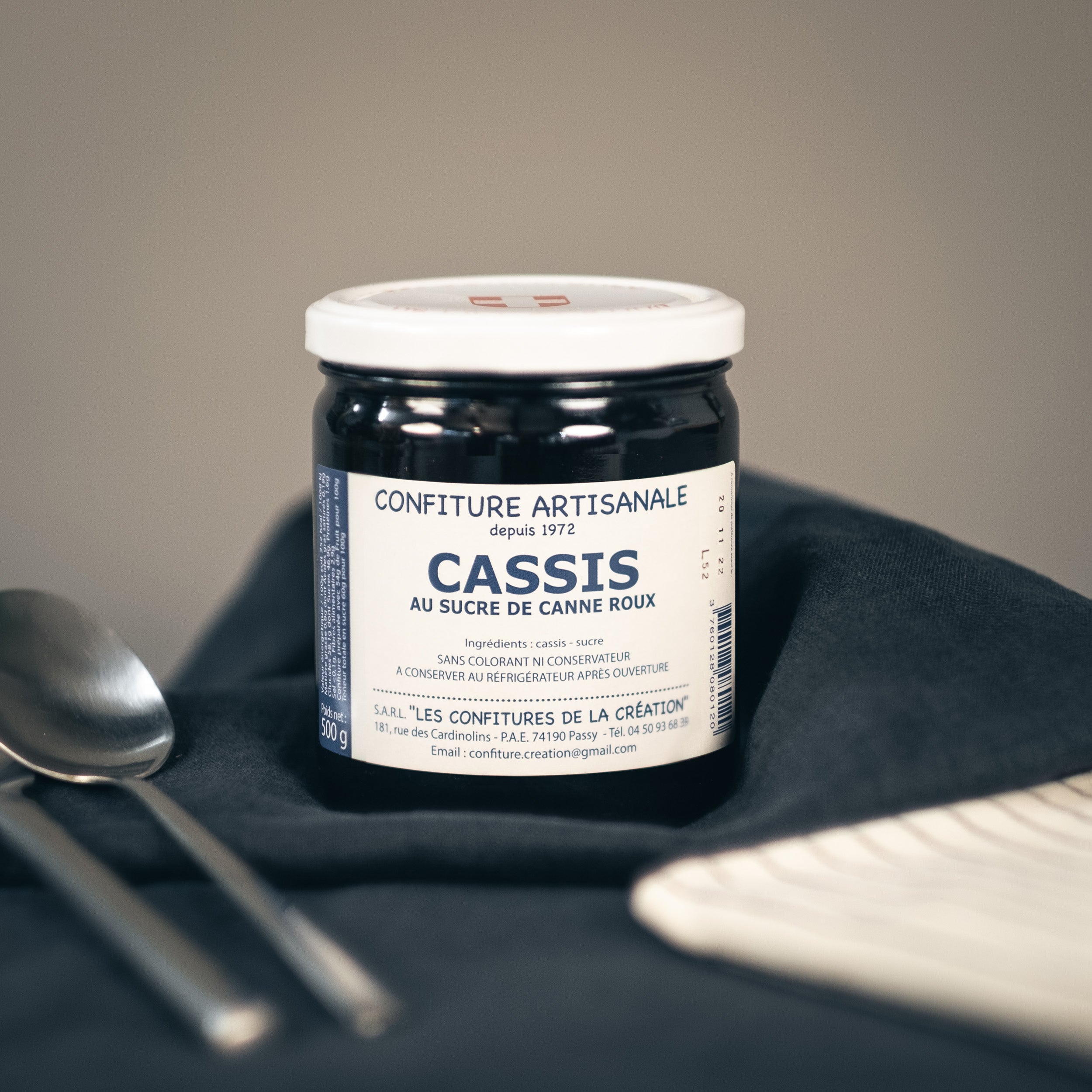 Confiture Cassis Nature