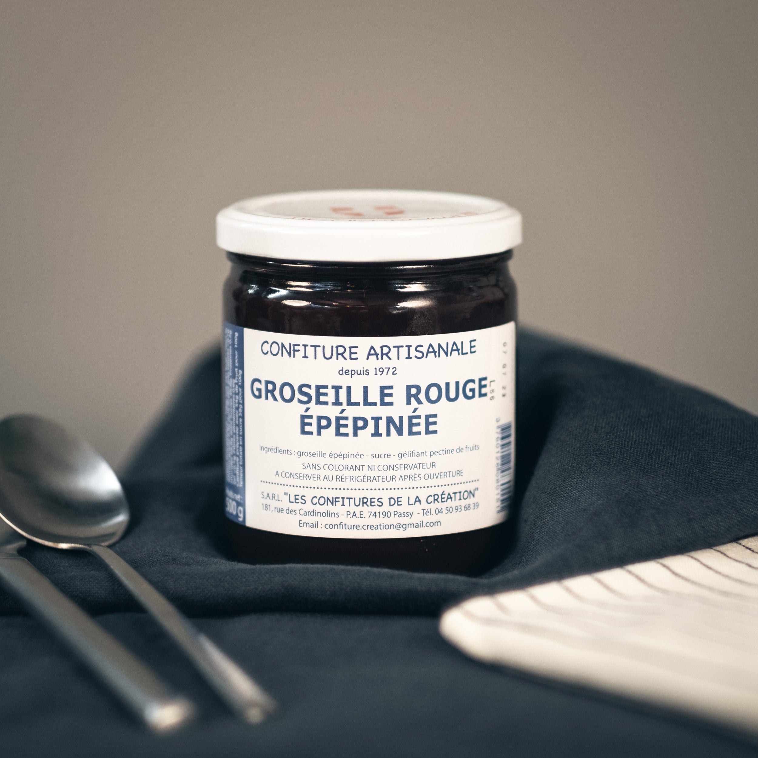 Confiture de Groseille rouge épépinée
