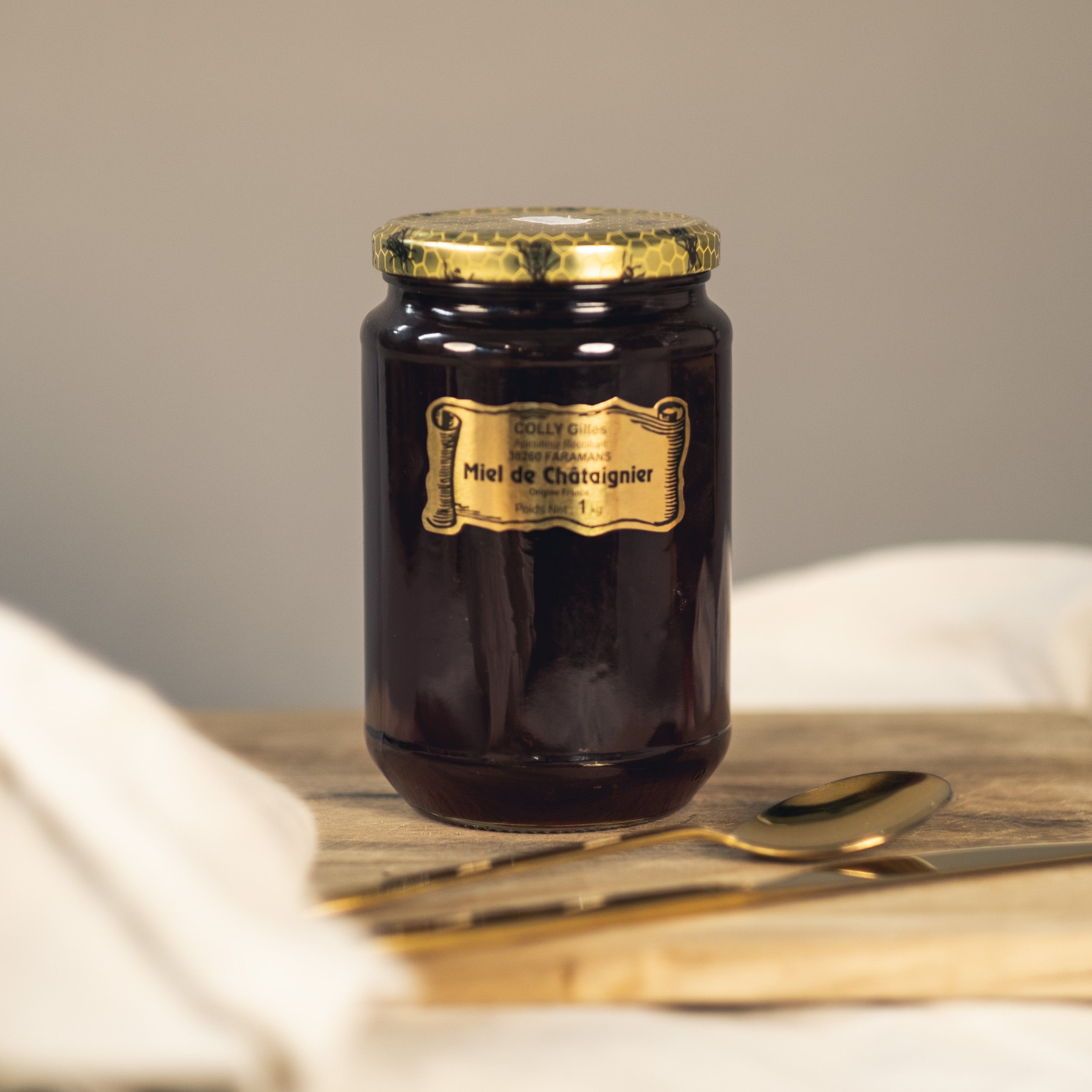 Miel de Châtaignier - 1kg.