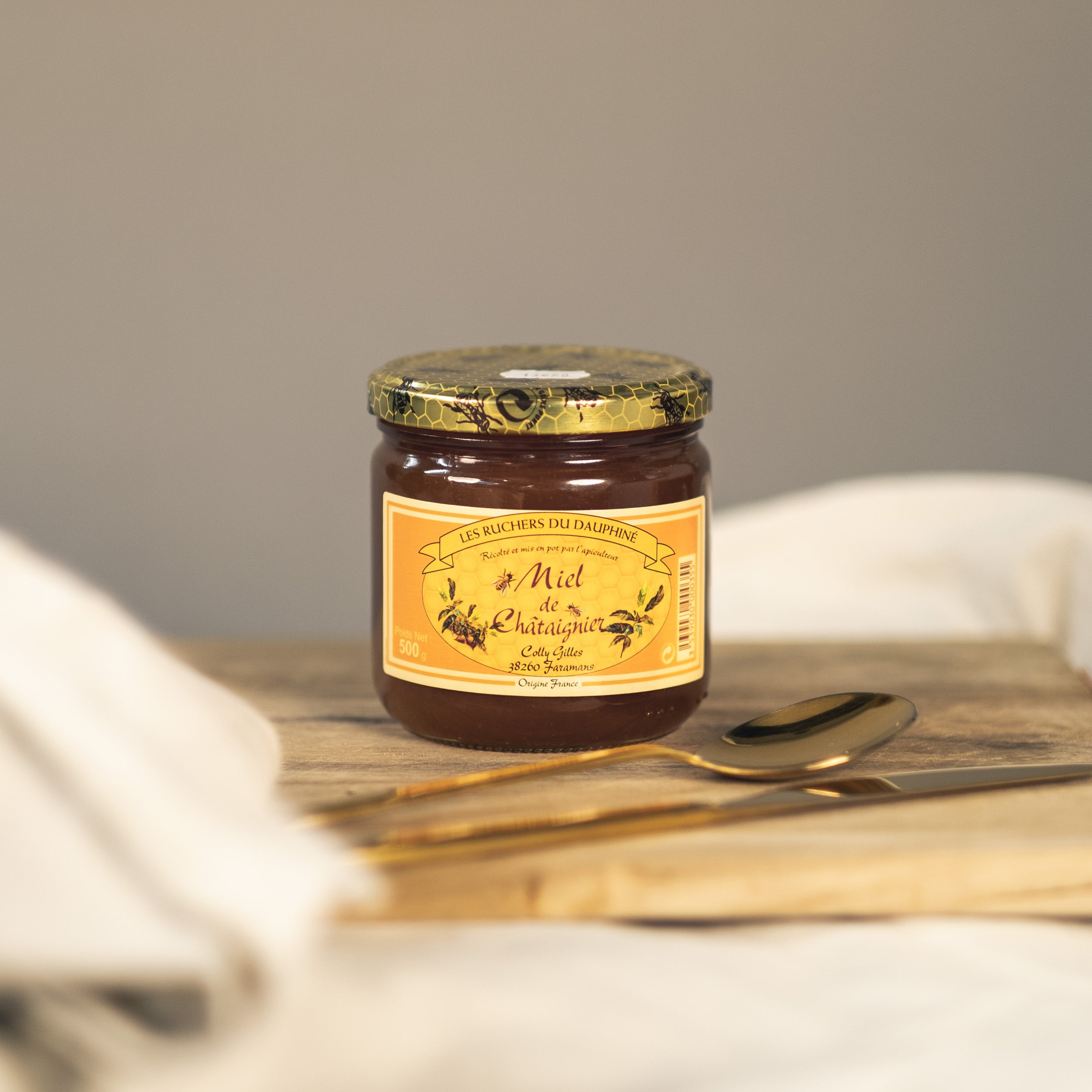 Miel de Châtaignier - 500g.