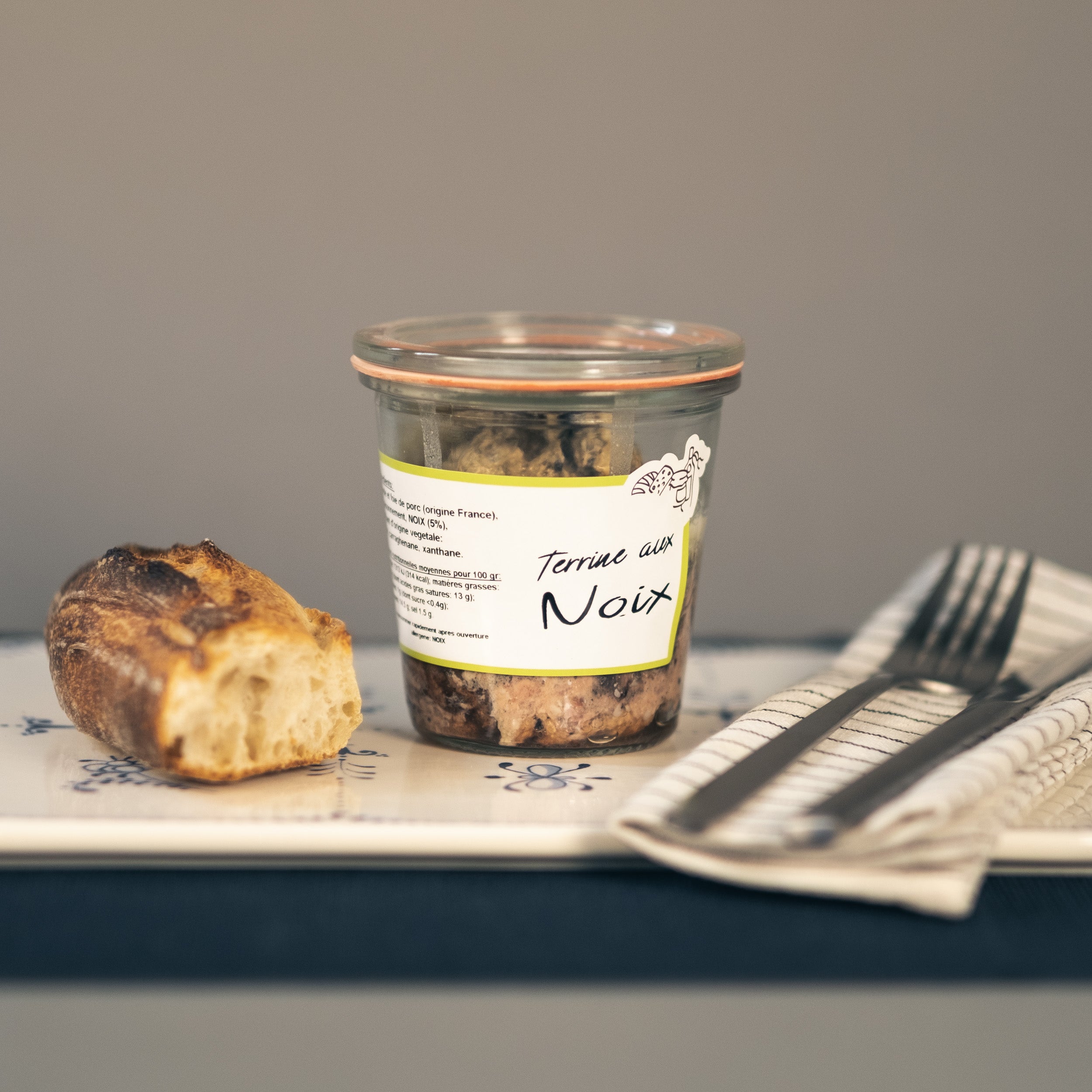 Terrine aux noix