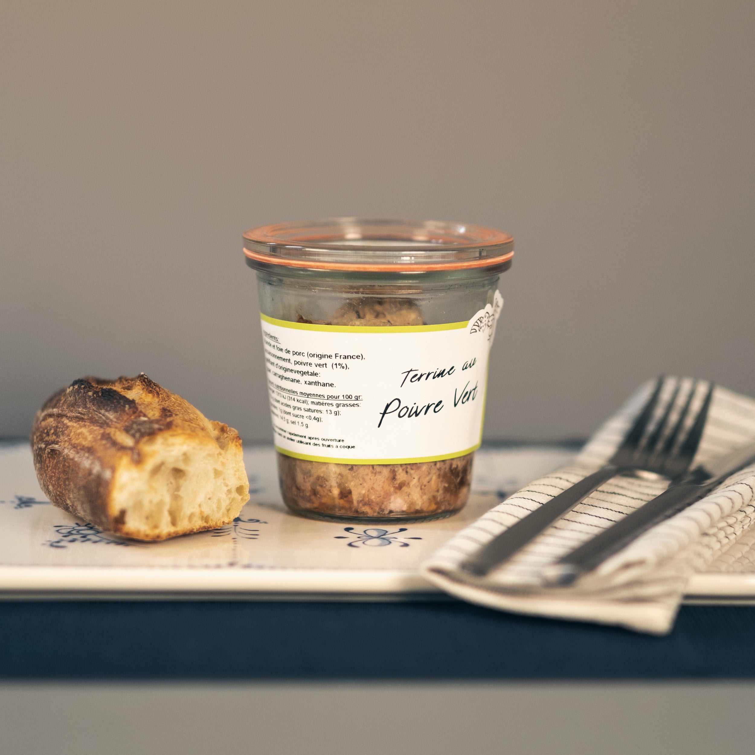 Terrine au Poivre Vert