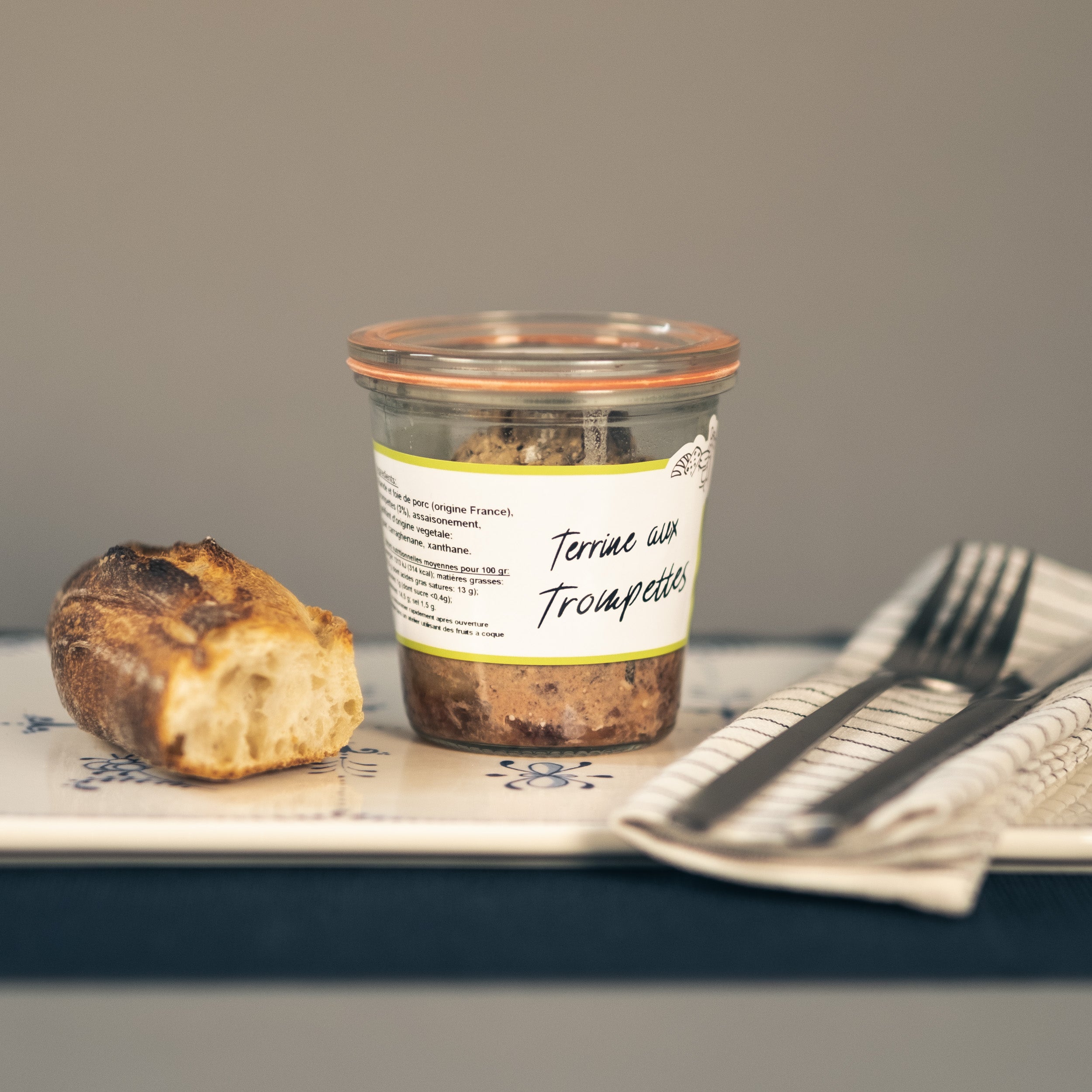 Terrine aux trompettes